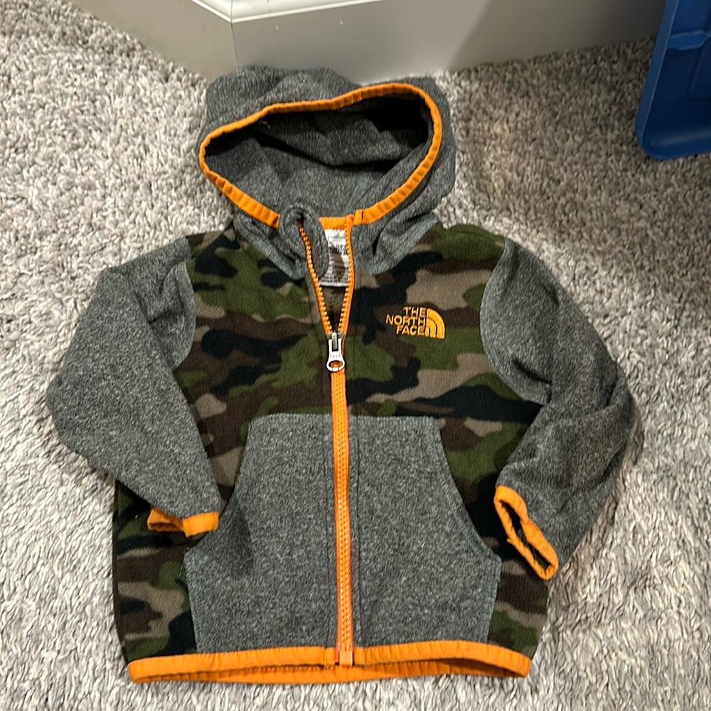 Northface 6-12 mo zip up